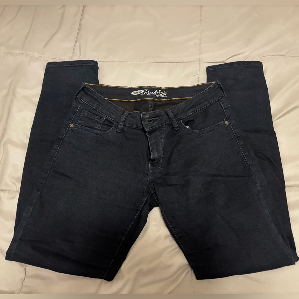 Old Navy Rockstar Navy Jeans
